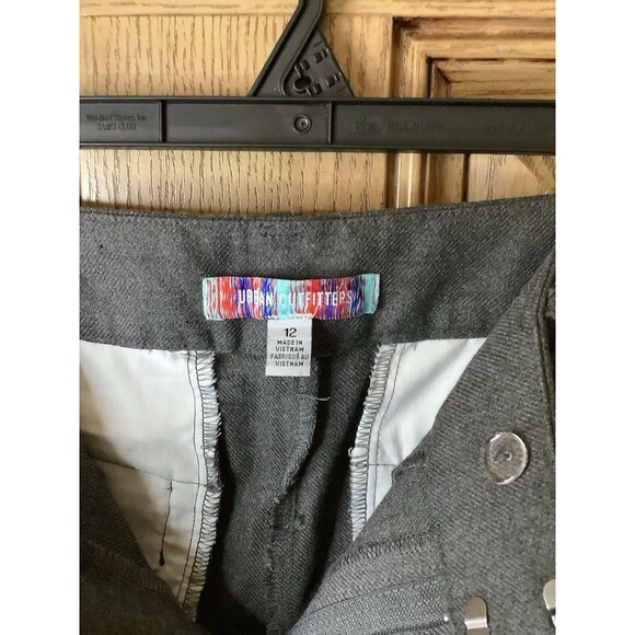 URBAN OUTFITTERS Women's Wide Leg Pants Size 12 Gray - Picture 3 of 6